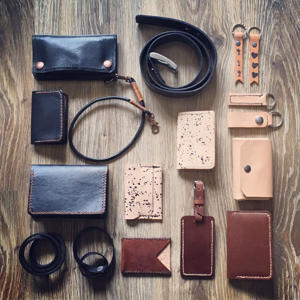 leather goods online